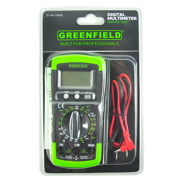 Greenfield Digital A830l Digital Multimeter