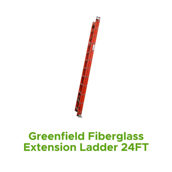 GREENFIELD FIBERGLASSES EXTENSION LADDER 24FT