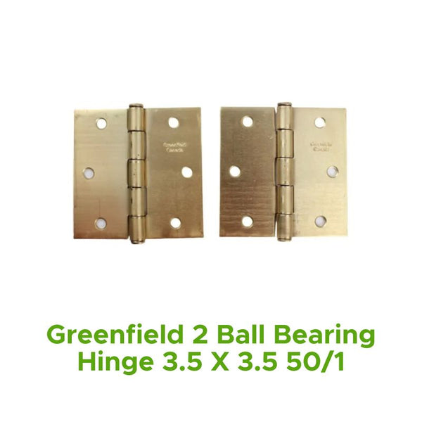 Greenfield 2 Ball Bearing Hinge 3.5 X 3.5 50/1