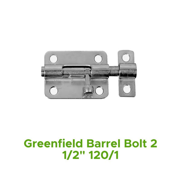 Greenfield Barrel Bolt 2 1/2" 120/1
