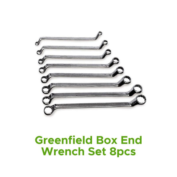 Greenfield Box End Wrench Set 8pcs
