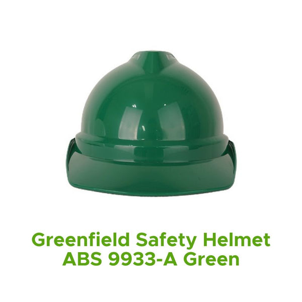 Greenfield Safety Helmet Abs 9933-A Green