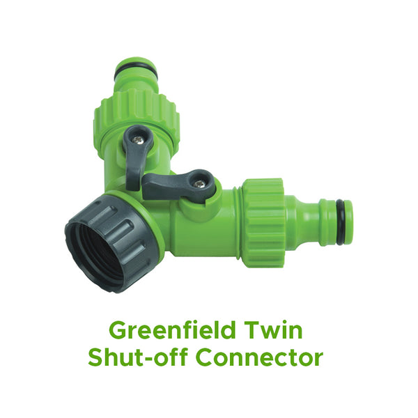 Greenfield Twin Shut-Off Connector