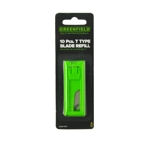 Greenfield T Type Blades Refill 10pcs