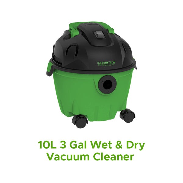 10L 3 GAL Wet & Dry Vacuum Cleaner