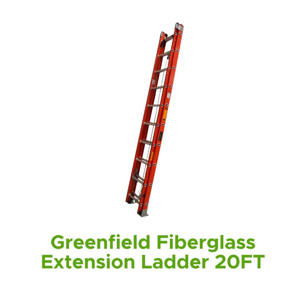 GREENFIELD FIBERGLASSES EXTENSION LADDER 20FT