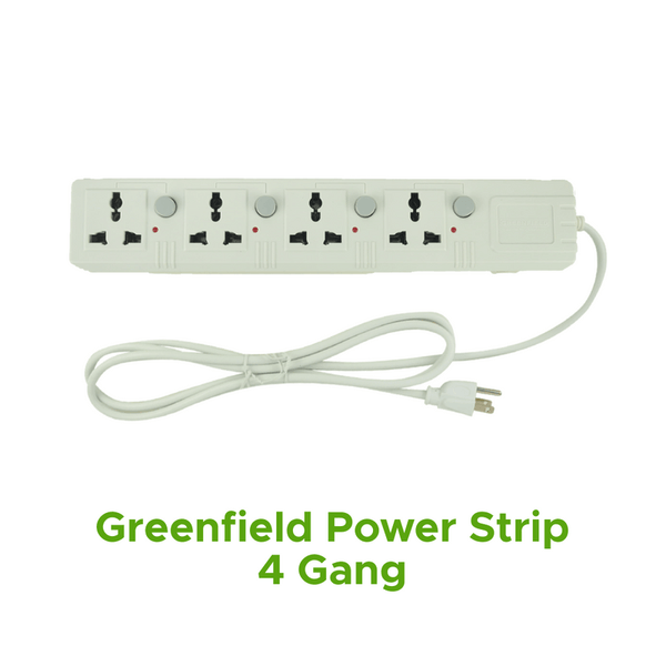 GREENFIELD POWER STRIP 4 GANG