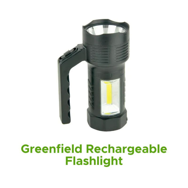 GREENFIELD RECHARGEABLE FLASHLIGHT
