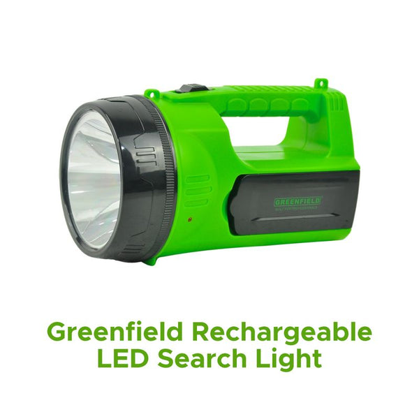 GREENFIELD RECHARGEABLE LED SEARCH LIGHT