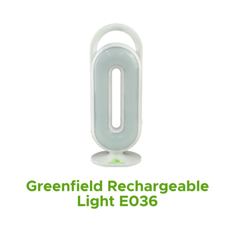 GREENFIELD RECHARGEABLE LIGHT E036