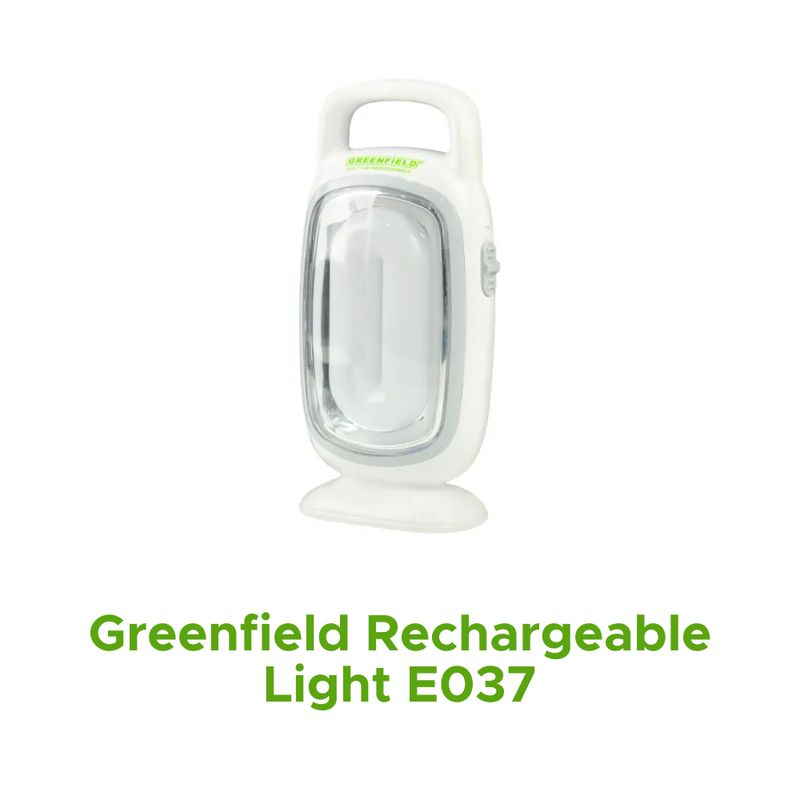 GREENFIELD RECHARGEABLE LIGHT E037
