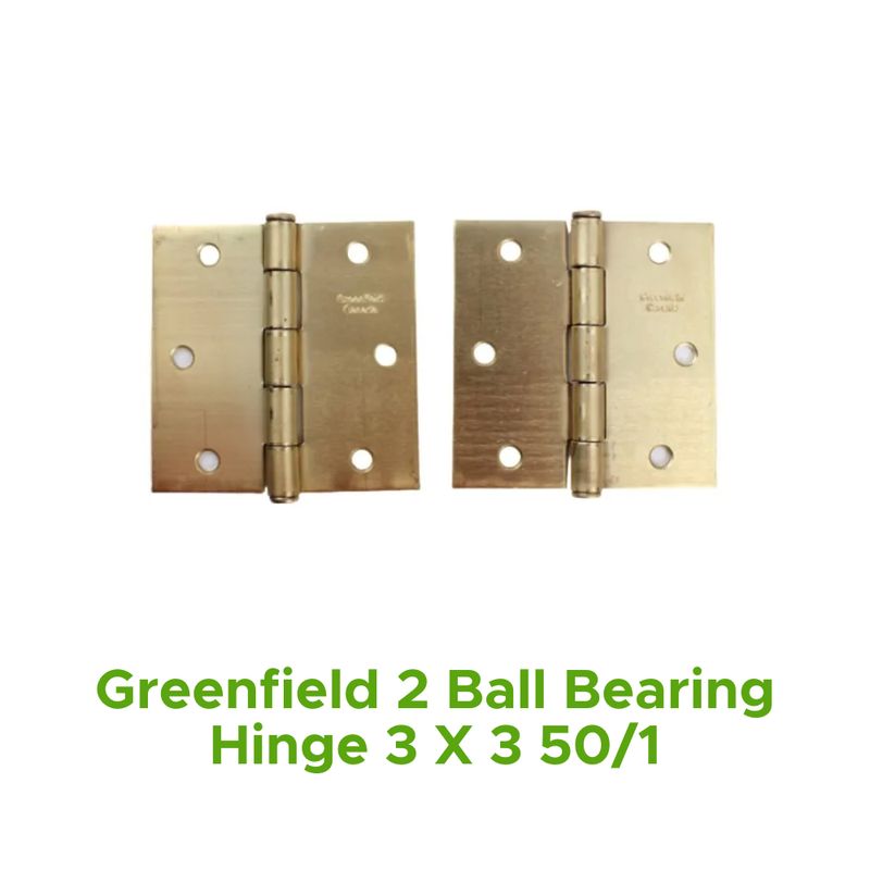 Greenfield 2 Ball Bearing Hinge 3 X 3 50/1