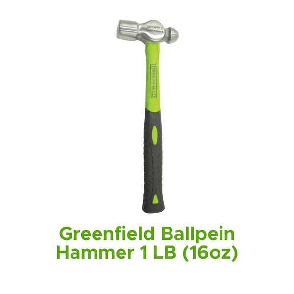 Greenfield Ballpein Hammer 1lb (16oz)