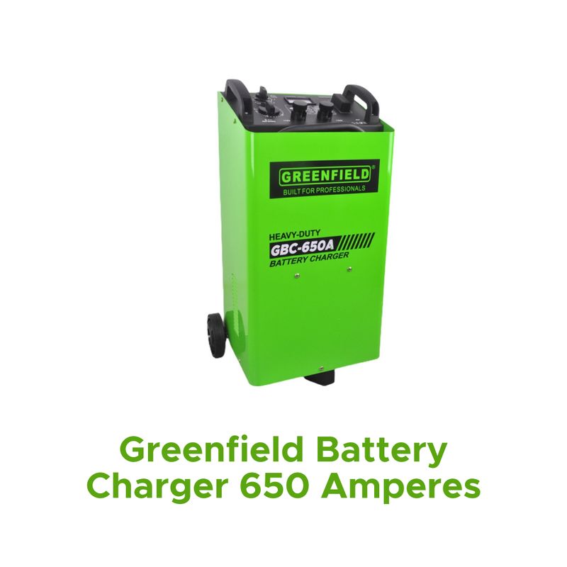 Greenfield Battery Charger 650 Amperes