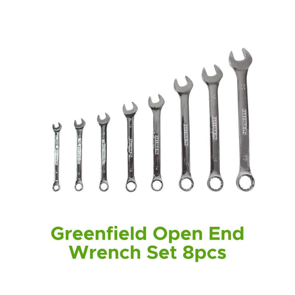 Greenfield Combination Wrench Set 8 Pcs