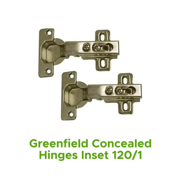 Greenfield Concealed Hinges Inset 120/1
