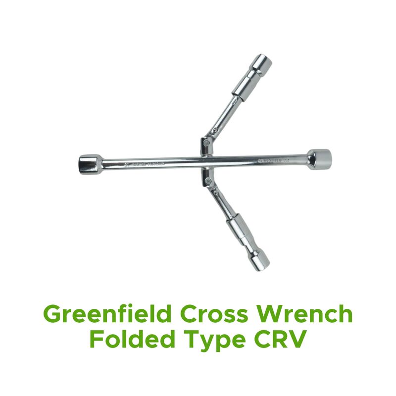 Greenfield Cross Wrench Folded Type Crv