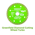 Greenfield Diamond Cutting Wheel Turbo