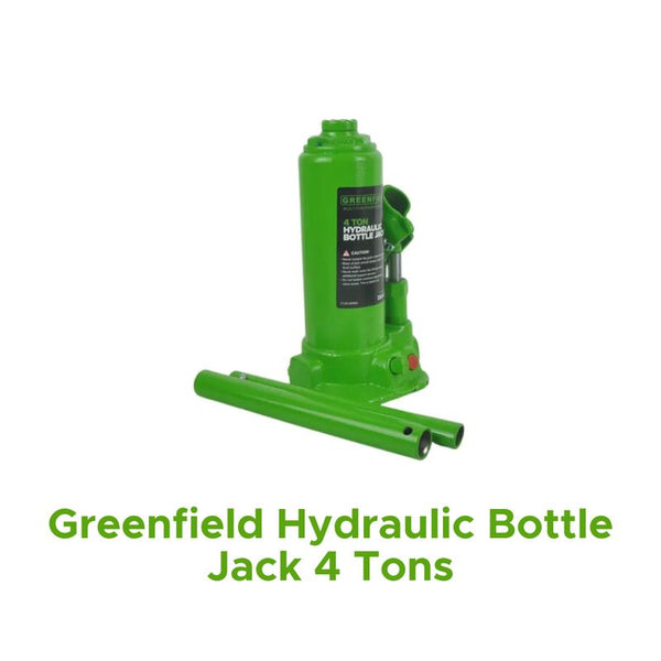 Greenfield Hydraulic Bottle Jack 4 Tons