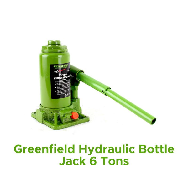 Greenfield Hydraulic Bottle Jack 6 Tons