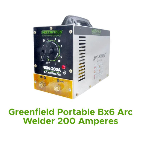Greenfield Portable Bx6 Arc Welder 200 Amperes