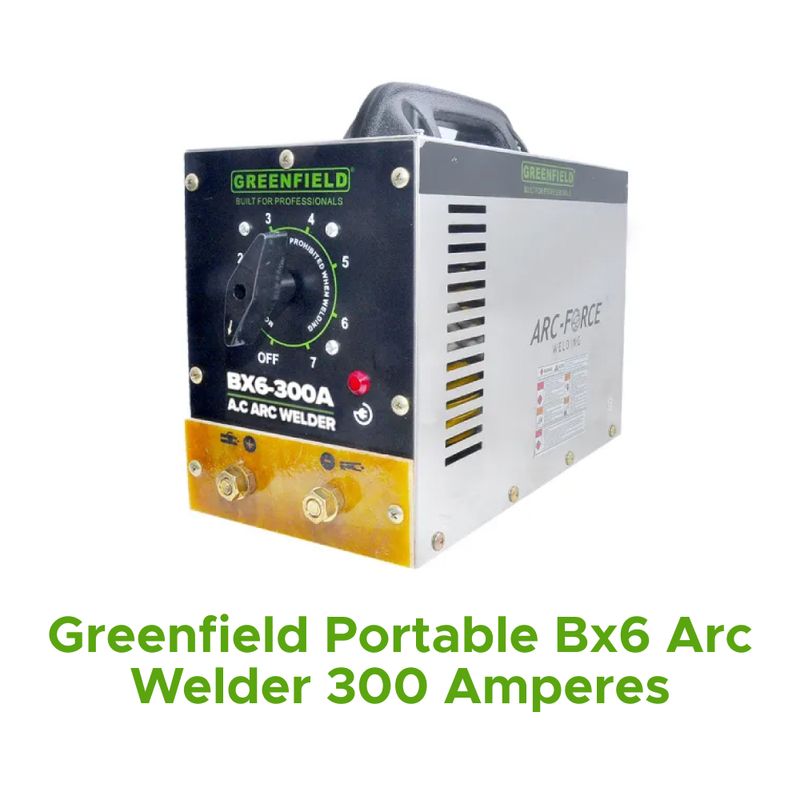 Greenfield Portable Bx6 Arc Welder 300 Amperes
