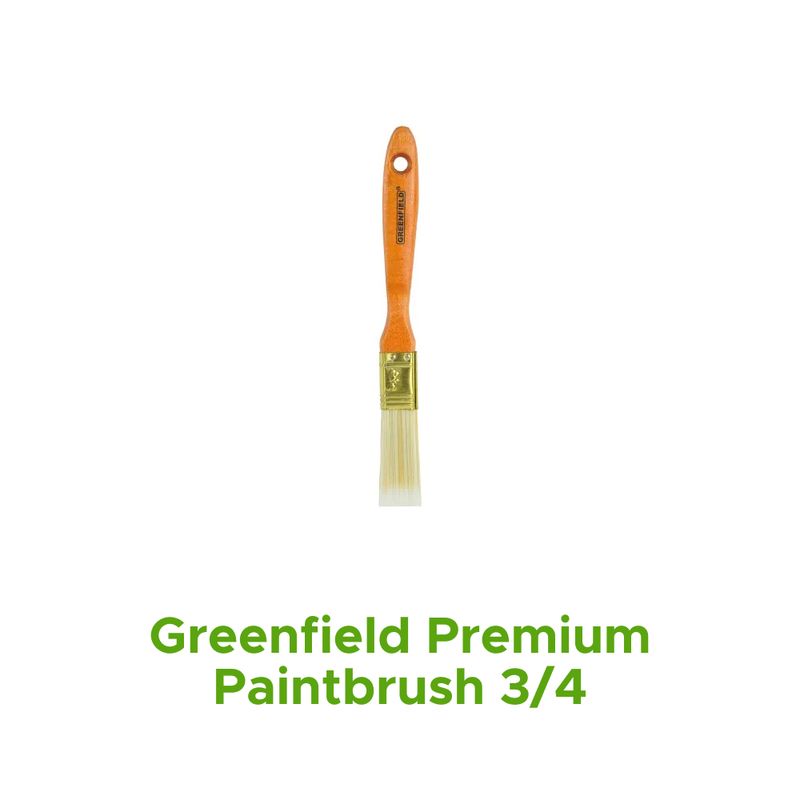 Greenfield Premium Paint Brush 3/4
