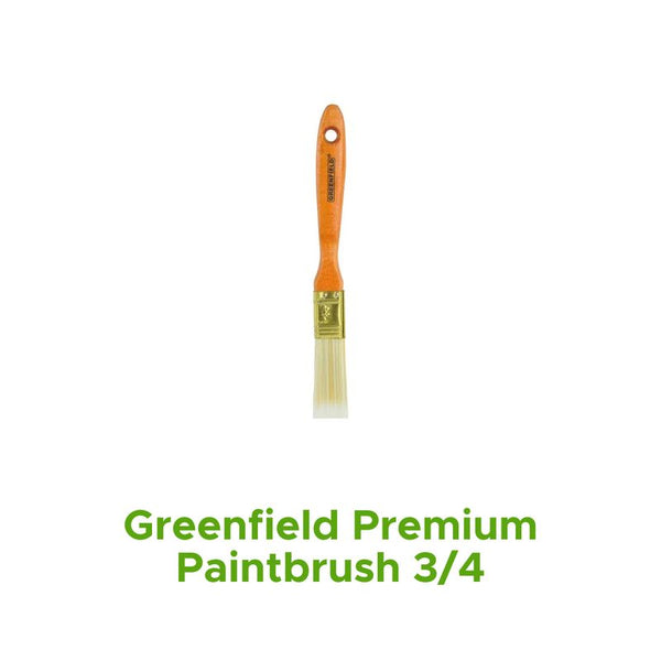 Greenfield Premium Paint Brush 3/4
