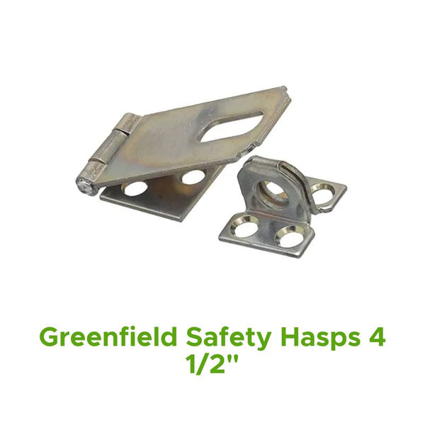 Greenfield Safety Hasps 4 1/2"