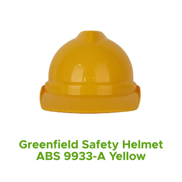 Greenfield Safety Helmet Abs 9933-A Yellow