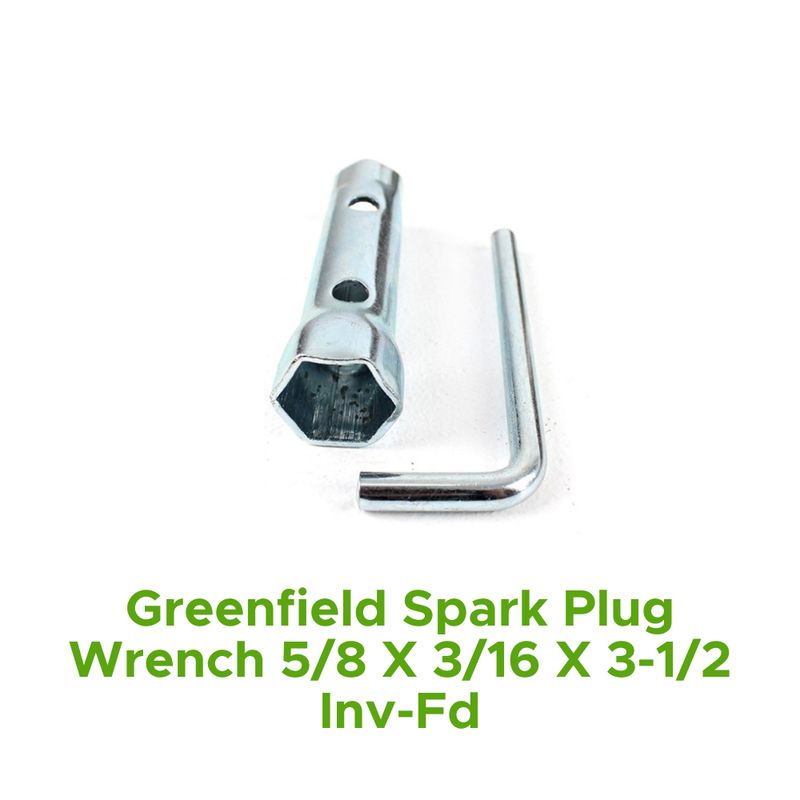Greenfield Spark Plug Wrench 5/8 X 3/16 X 3-1/2 INV-FD