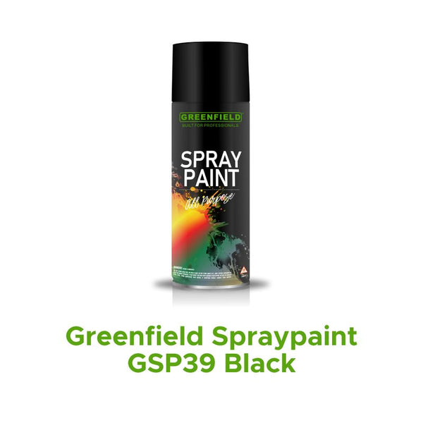 Greenfield Spraypaint GSP39 Black