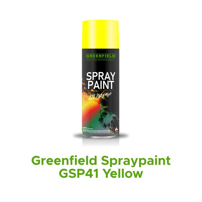 Greenfield Spraypaint GSP41 Yellow