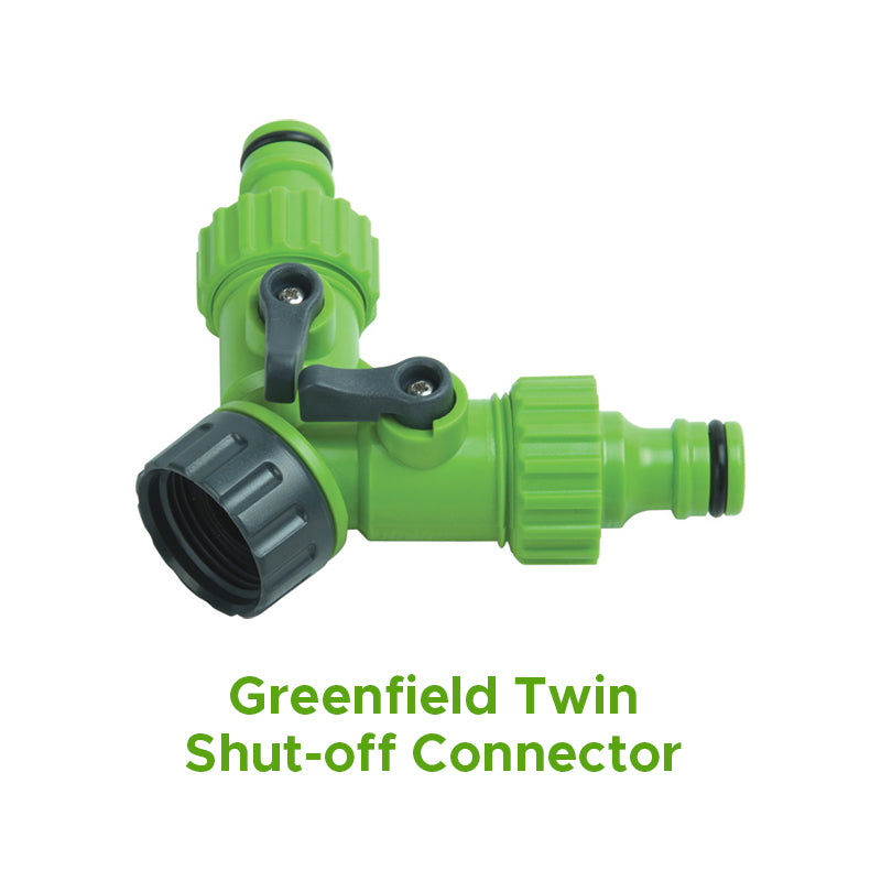 Greenfield Twin Shut-Off Connector