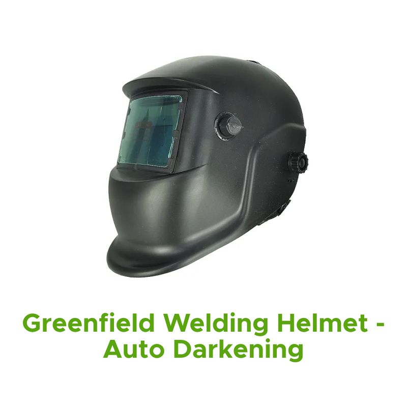 Greenfield Welding Helmet - Auto Darkening