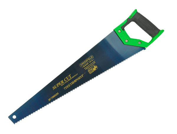 Greenfield Plastic Handle Blue Blade Handsaw 20
